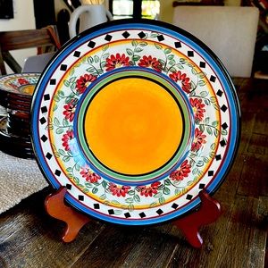 Dinner Plates SET OF 8 (Pier 1 Alexandria collection)